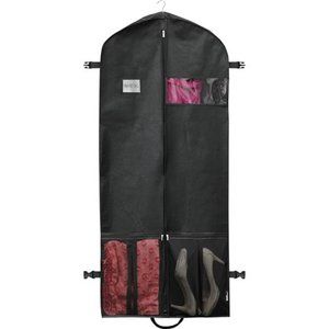 60-Inch Heavy Duty Garment Bag w/Pocket for Suits, Tuxedos, Dresses, Coats